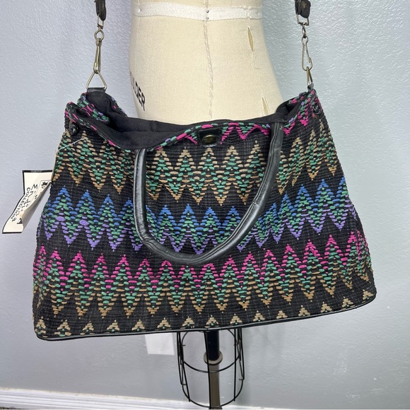 Vintage NWT bohemian weekend crossbody burgle bag - Picture 3 of 7